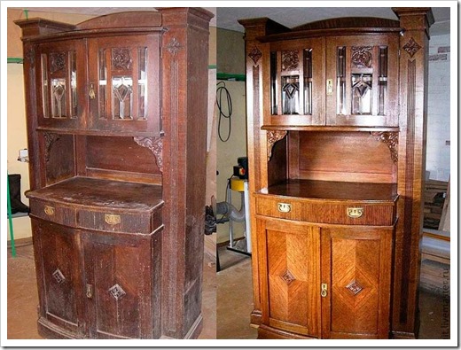 Реставрация деревянной мебели 